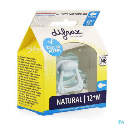 Difrax Fopspeen Natural 12+ M