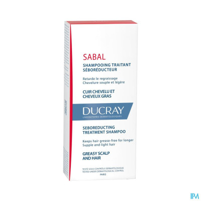 Ducray Sabal Shampoo Talgregulerende Verzorg. (200ml)