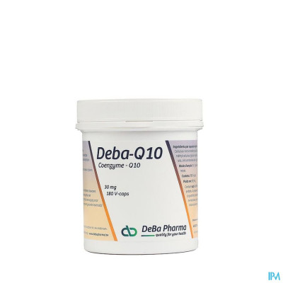 Coenzyme Q10 Caps 180x30mg Deba