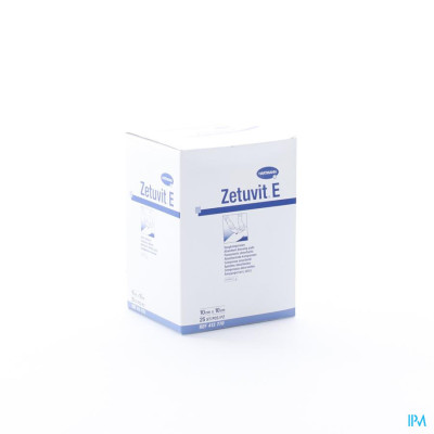Zetuvit® E 10x10cm Steriel (25 stuks)