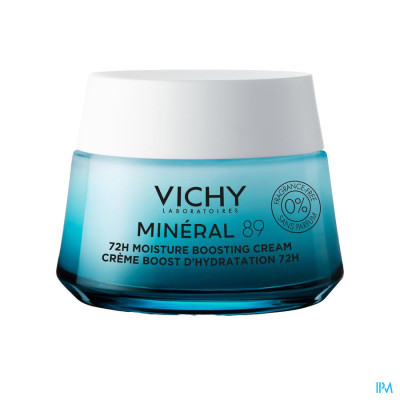 Vichy Minéral 89 Hydraterende Dagcrème Zonder Parfum 50ml