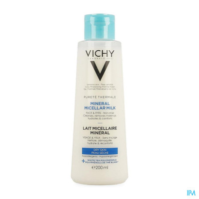 Vichy Pureté Thermale Micellaire Melk Droge huid 200ml