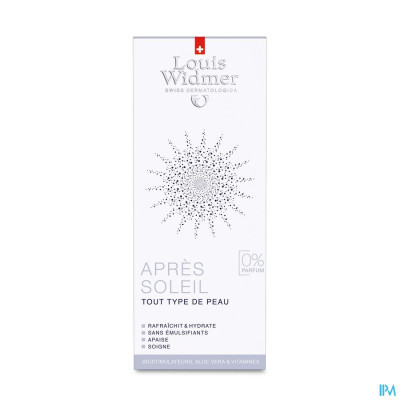 Louis Widmer Sun - After Sun (zonder parfum) - 150ml