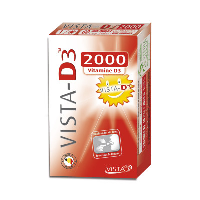 Vista-D3 2000 (60 smelttabletten)