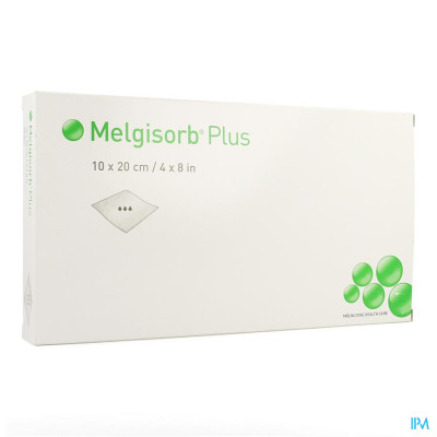 Molnlycke® Melgisorb Plus Cavity Kp Ster 10x20cm 5 252500