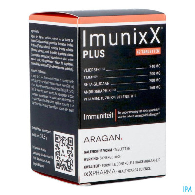 ixX Pharma ImunixX Plus (42 tabletten)