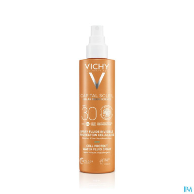 Vichy Capital Soleil Spray Fluide Protection Cellulaire SPF30 200ml