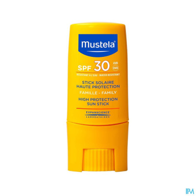 Mustela Zon Stick Hoge Bescherming SPF30 (9ml)