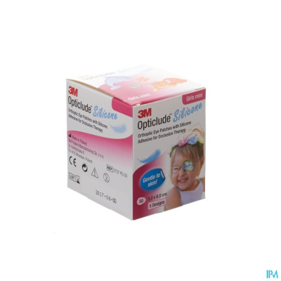 Opticlude 3m Silicone Eye Patch Girl Mini 50