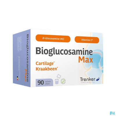 Bioglucosamine Max - Nieuwe Formule (90 zakjes)