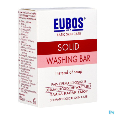 Eubos Compact Pain Dermato Rose Parf 125g