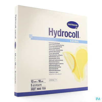 Hydrocoll® sacral 12x18cm Steriel (5 stuks)