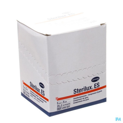 Sterilux® ES 5x5cm 8-laags Steriel (25x2 stuks)