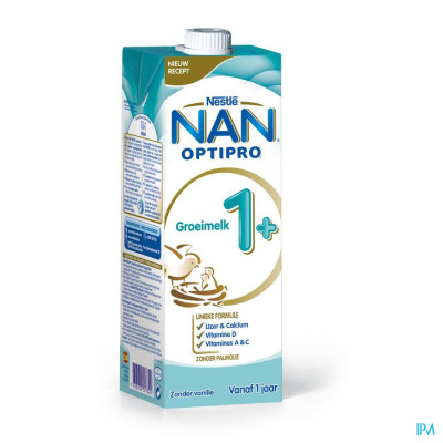 NAN Optipro Groeimelk 1+ (1 liter)