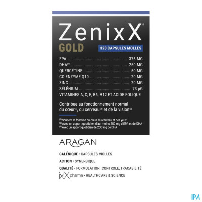 ixX Pharma ZenixX Gold (120 capsules)