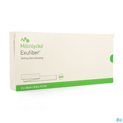 Molnlycke® Exufiber Gel.fibre Dressing Ster Wiek 2,0x45 5