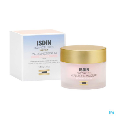 ISDIN Isdinceutics Hyaluronic Cream Gevoelige Huid (50g)