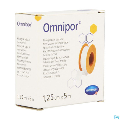 Omnipor® 1,25cmx5m (1 stuk)