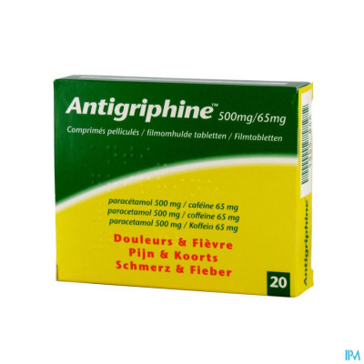 Antigriphine Comp 20 X 500mg