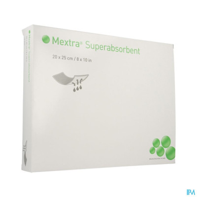 Molnlycke® Mextra Superabsorbent Nf 20,0x25,0cm 10 610740