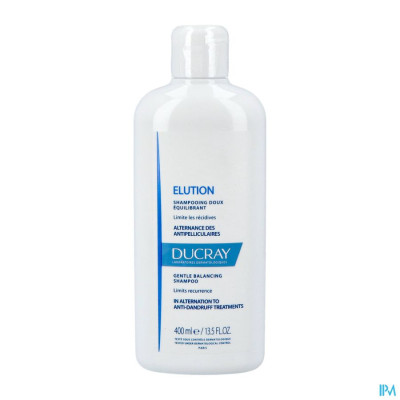 Ducray Elution Shampoo Zacht Evenwichtherstel. (400ml)