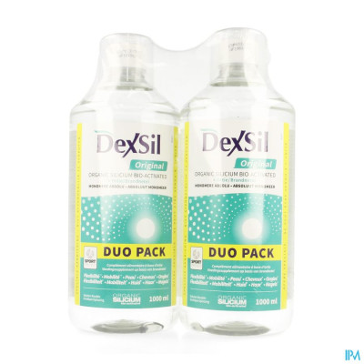 Dexsil® ORIGINAL Bioactivated Silicium DUO PACK (2x 1000ml)