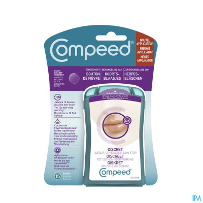 Compeed Patch Koortsblaasjes 15 Met Applicator