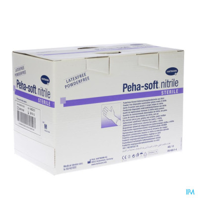 Peha-soft® nitrile steriel M (50 paar)