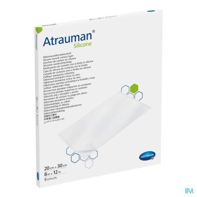 Atrauman® Silicone 20x30cm (5 stuks)