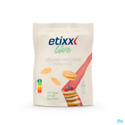 Etixx Live Vegan Protein Pancakes (550g voor 10 porties)