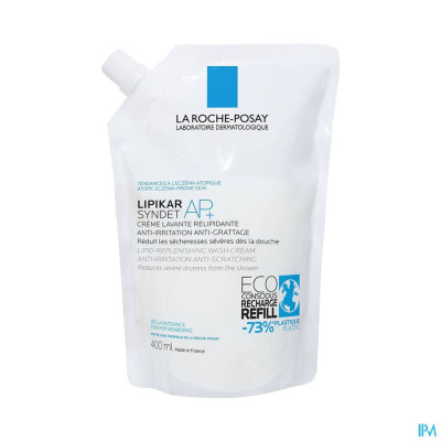 La Roche-Posay Lipikar Syndet AP+ Refill (400 ml)