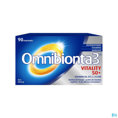 Omnibionta® 3 Vitality 50+ (90 tabletten)