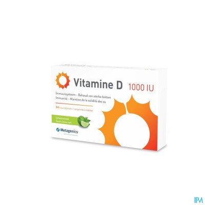 Vitamine D 1000iu Metagenics Tabl 84