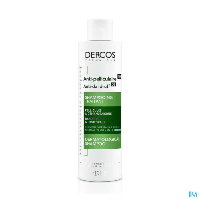 Vichy Dercos Anti-Roos Shampoo DS Normaal tot Vet Haar 200ml