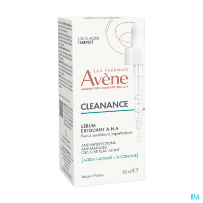 Avène Cleanance A.H.A. Exfolierend Serum (30ml)