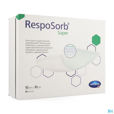 RespoSorb® Super 10x10cm (10 stuks)