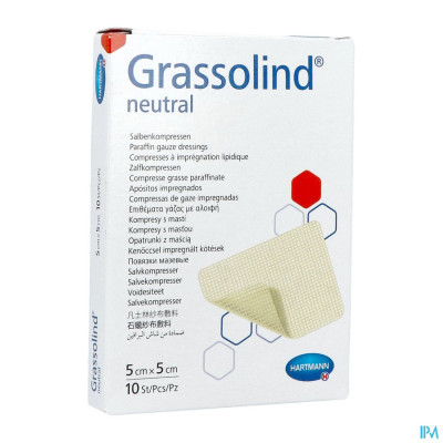 Grassolind® 5x5cm Steriel (10 stuks)