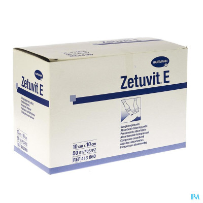 Zetuvit® E 10x10cm Niet-Steriel (50 stuks)