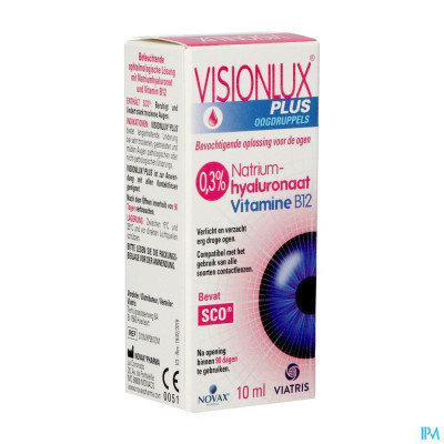 Visionlux Plus Oogdruppels (10 ml)