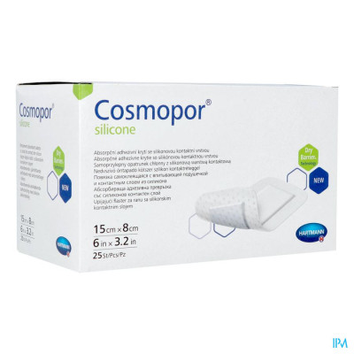 Cosmopor® Silicone 15x8 cm (25 stuks)