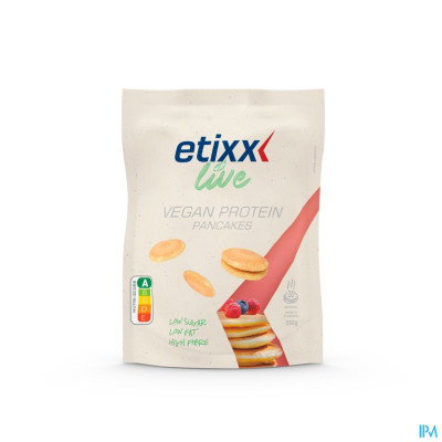 Etixx Live Vegan Protein Pancakes (550g voor 10 porties)