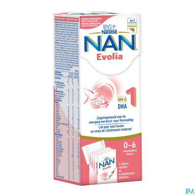 NAN Evolia DHA 1 (4x26g)