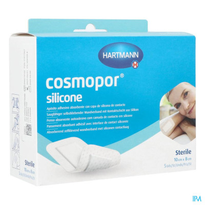 Cosmopor® Silicone Selfcare 10x8cm (5 stuks)