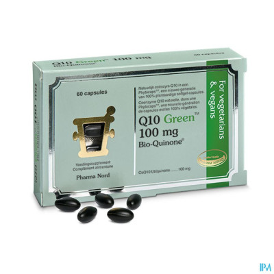 Pharma Nord Q10 Green 100mg (60 plantaardige capsules)