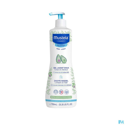 Mustela Normale Huid Wasgel Zacht (750ml)