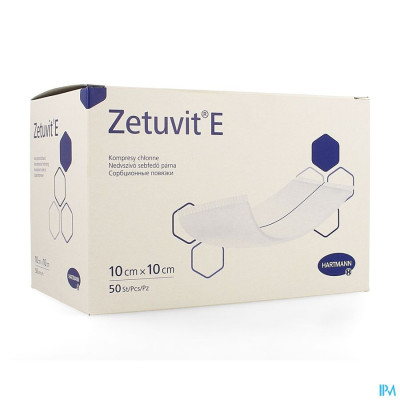 Zetuvit® E 10x10cm Niet-Steriel (50 stuks)