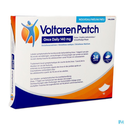 Voltaren Patch Once Daily 140mg (10 Pleisters)