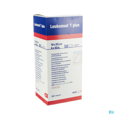 Leukomed T Plus Verb Ster 10,0cmx25cm 50 7238203