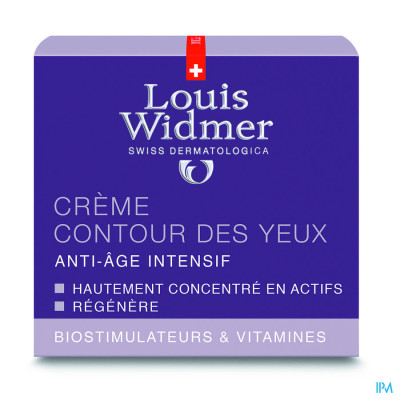 Louis Widmer - Intensief Anti-Ageing Oogomtrekcrème Nacht (licht parfum) - 30 ml