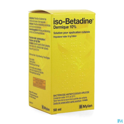 Iso Betadine Dermicum 10% Opl Fl 50ml